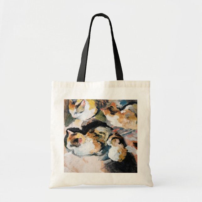 Katt, August Macke Tygkasse (Framsidan)