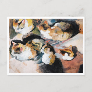 Katt, August Macke Vykort