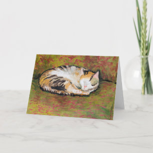 Katt, augusti-makekort kort