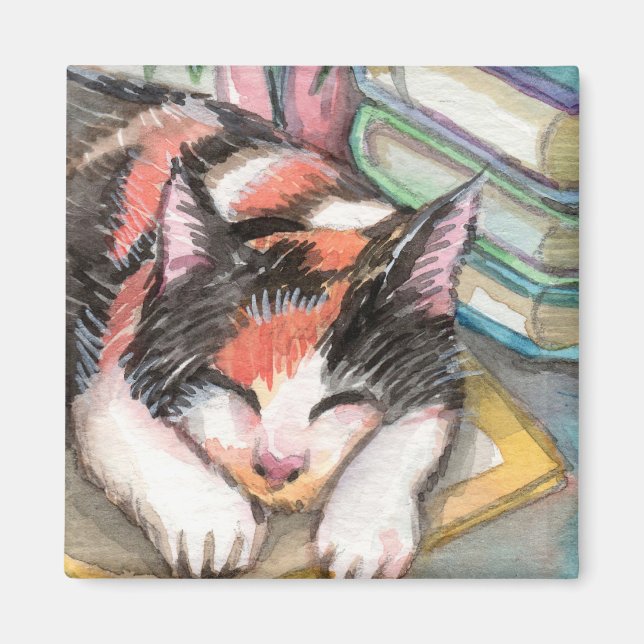 Katt av Bokar Magnet (Framsidan)