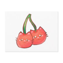 Katt av körsbärsbär