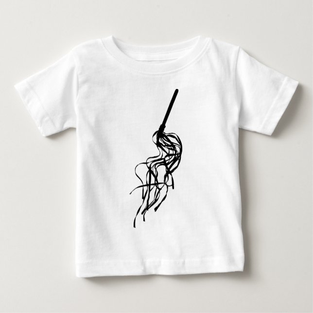 Katt av Niine Svan S&M Whip Outline Silhouette T-shirt (Framsida)