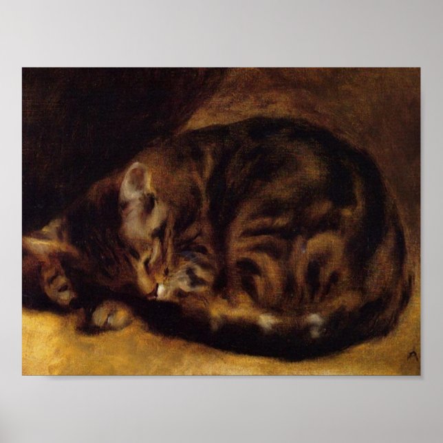 Katt av Renoir Poster (Framsidan)