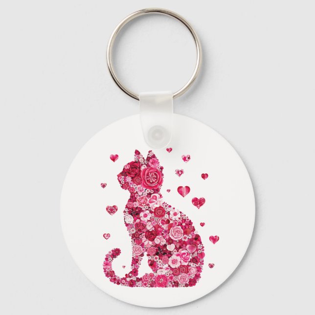 Katt av Ro Nyckelring (Framsida)