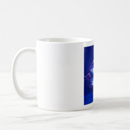 Katt av siamesisk art i den scena Ram Kaffemugg