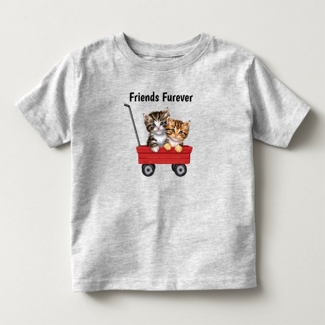Katt av Tecknad T Shirt (Framsida)