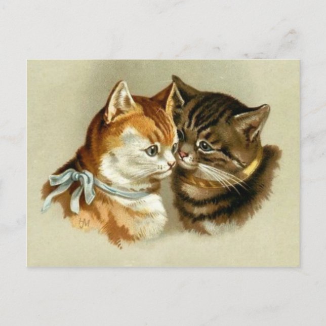 Katt av Vintage Vykort (Framsida)