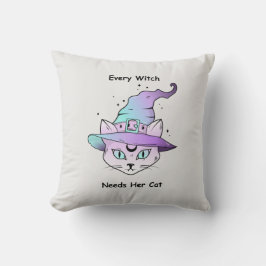 Katt av viskop kudde