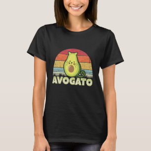 Katt Avogato Söt Fet Katt Som Avokado Cinco De Maj T Shirt
