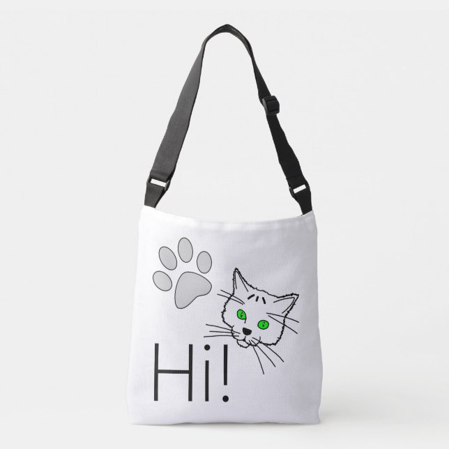 Katt! Axelväska (Framsida)