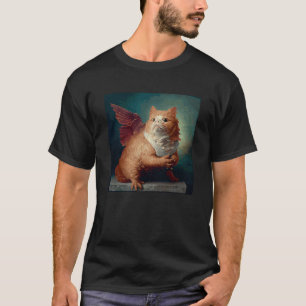 Katt Axolotl Stekt Kyckling T Shirt