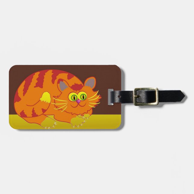 Katt Bagagebricka (Horisontell Framsida)