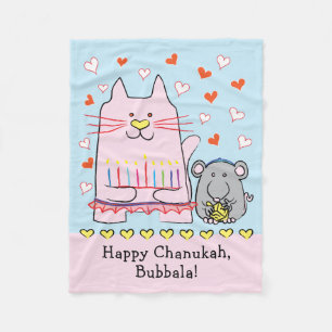 Katt Ballerina Flsälsfilt Fleecefilt
