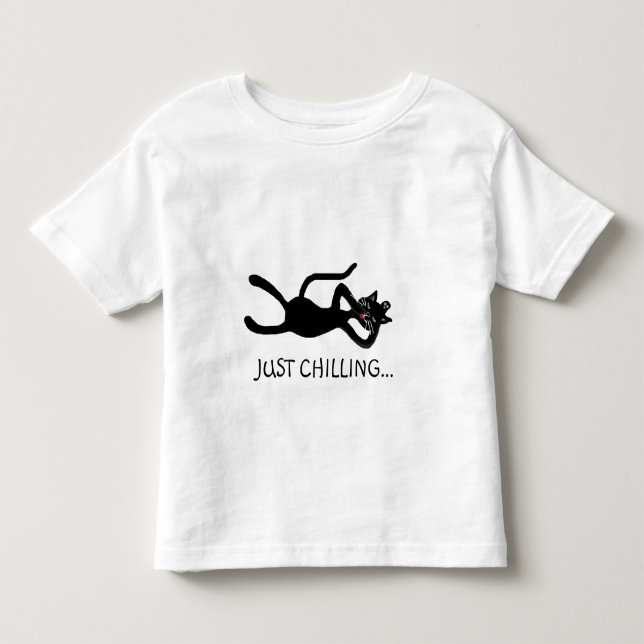 Katt bara kyla tee shirt (Framsida)