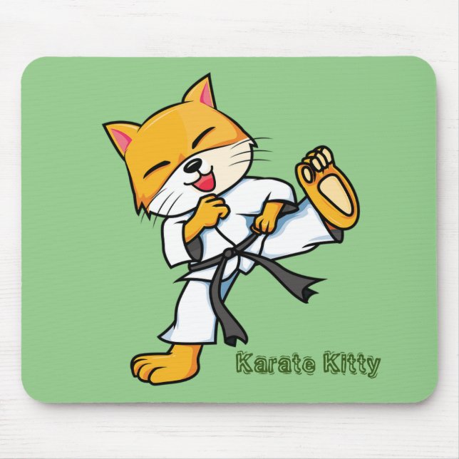 Katt | Bärbar dator och dator | Muspets Musmatta (Framsidan)