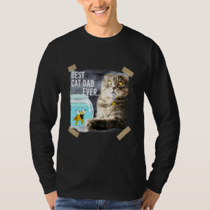 Katt Bästa katt Pappa någonsin äter upp dörrfisk T Shirt