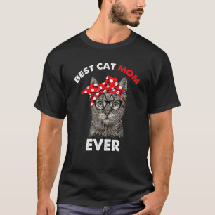 Katt Bästa Kattmamma Någonsin Jamande Med Min Katt T Shirt