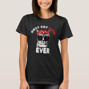Katt Bästa Kattmamma Någonsin Jamande med min Katt T Shirt