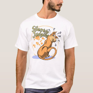 Katt - bedöma tyst T-tröja T Shirt
