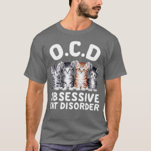 Katt- besatthet t shirt