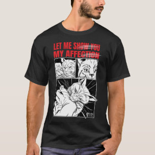 Katt Bita påverkar Manar Black Shirt T