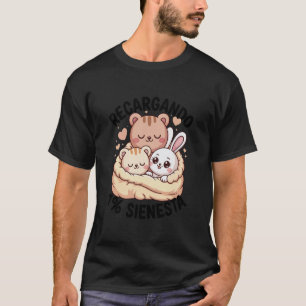 Katt Björn Teddy Kanin Hjärta ÅTERLADDAR 1 Procent T Shirt