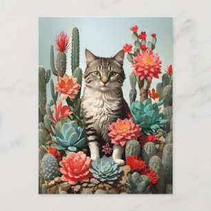 Katt bland katter Katt Lovers Vykort