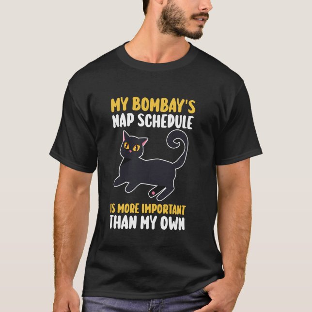 Katt Bombay T Shirt (Framsida)