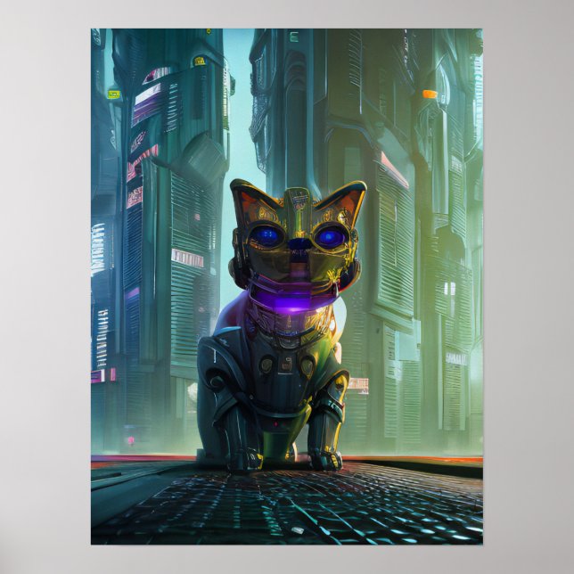 Katt Bot 4000 Poster (Framsidan)