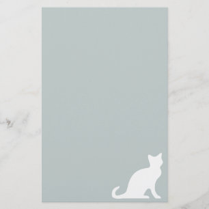 Katt brevpapper brevhuvud