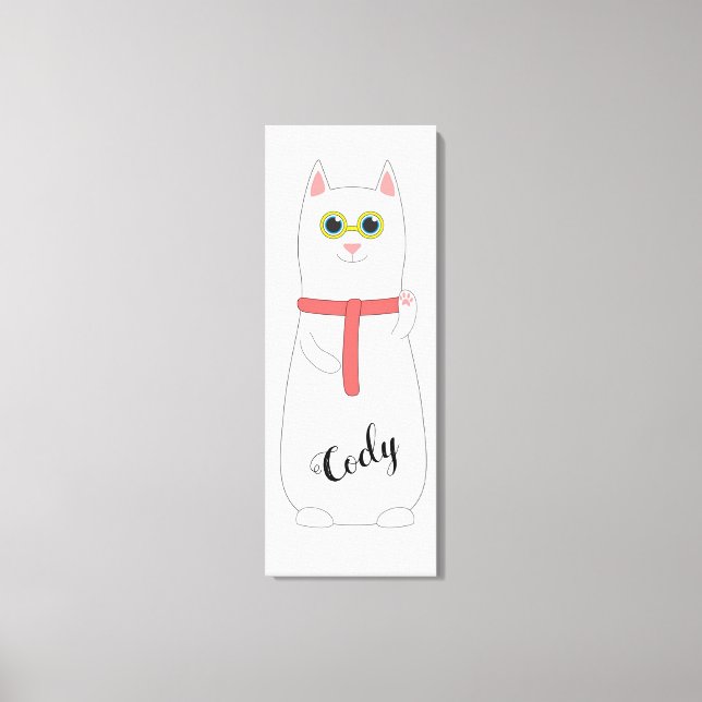 Katt Canvastryck (Framsida)