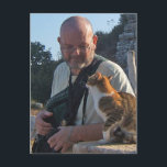 Katt Chatta i Ephesus vycard Vykort<br><div class="desc">När du besöker Ephesus kommer du att hitta kattarna kommer att vara dina reseguider. De är alltid redo att ställa upp för ett foto.</div>