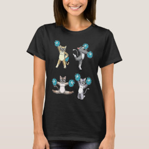 Katt Cheerleading Squad Cheerleader Cheer Flyer T Shirt