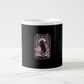 Katt Cottagecore Akademi Goblincore Häxa Goth Män Jumbo Mugg