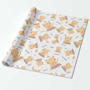 Katt - Cute Yoga Cat for Cat Lover, Yoga Älskare Presentpapper