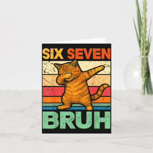 Katt Dabbar Bruh 67 Meme 6 7 Sex Sju Kort