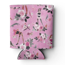 KATT DAM FLORAL Hot Pink