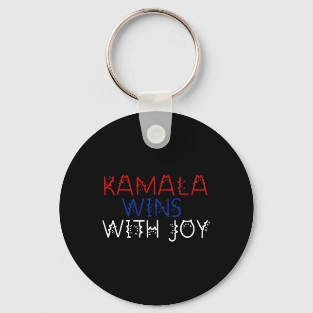 Katt Dam Kamala Harris (EPP-ED) Nyckelring (Framsida)
