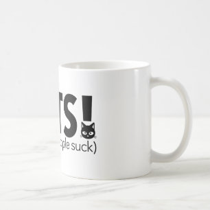 Katt, därför att folket suger kaffemugg