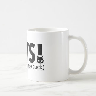 Katt, därför att folket suger kaffemugg