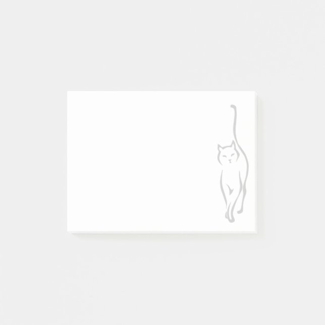 Katt Delikat Post-it Block (Framsida)