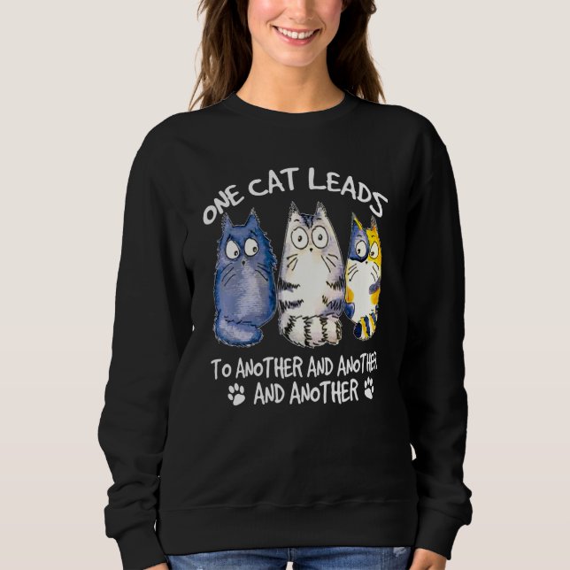 Katt Design Katt Katter Hangover T Shirt (Framsida)