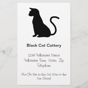 Katt Design Katthem Flygblad