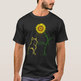 Katt du är min solrosblomma t shirt