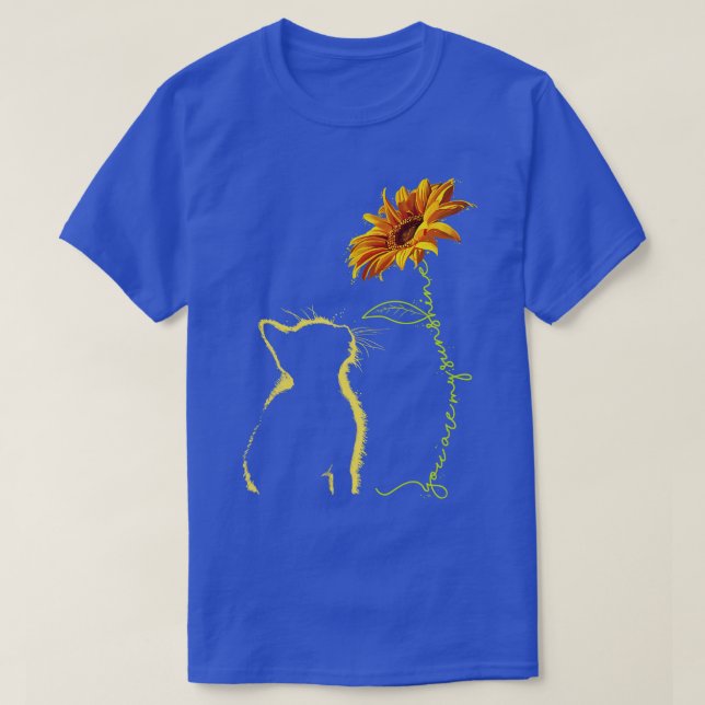 Katt du är mina solskenor t shirt (Design framsida)