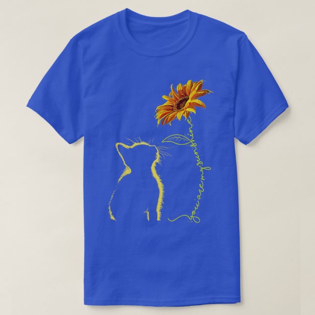 Katt du är mina solskensgåvor t shirt (Design framsida)