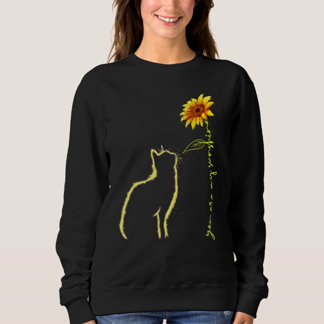 Katt-Du Är-Mitt-Solsken Katter Tee 3 (Framsida)