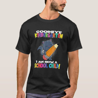Katt Elev Adjö Förskola Jag Är En Skolelev T Shirt