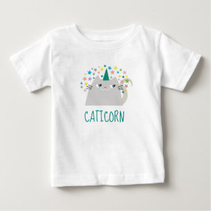 Katt Enhörning Söt T-shirt