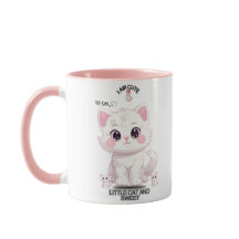 Katt erbjuder roligt söt